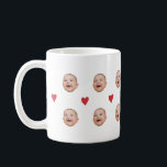 Individuelle Niedliche Babysicht mit einem Foto Ta Kaffeetasse<br><div class="desc">Für diese Tasse muss das Bild einen transparenten Hintergrund und ein 1x1-Quadrat haben, um sicherzustellen, dass das Bild dem Rahmen entspricht. Wenn das Bild beim Einsetzen keinen transparenten Hintergrund hat, wird es entsprechend dem Rahmen zu einem Kreis. Wenn Sie Probleme beim Bearbeiten haben, woll etwas anzupassen oder Fragen haben, kontaktieren...</div>