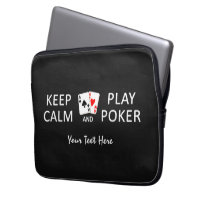 Individuelle Notebook-Ärmel für CALM & PLAY POKER