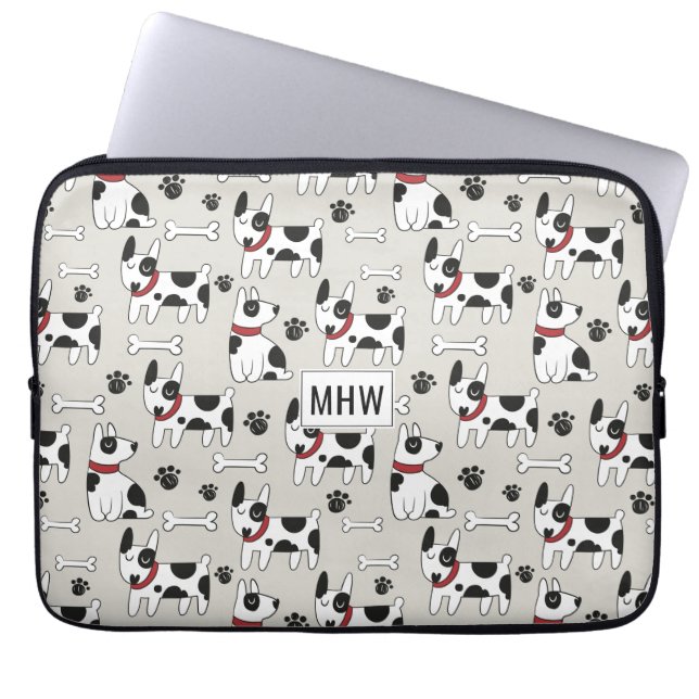 Individuelle Notebook-Ärmel für niedliches Dog-Mus Laptopschutzhülle (Vorderseite)