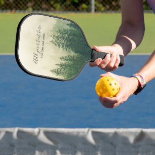Individuelle Outdoor-Sportarten Naturliebhaber Wäl Pickleball Schläger