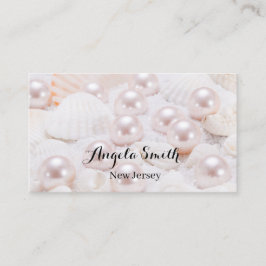 Individuelle Pearl Business Moderne Personalisiert Visitenkarte