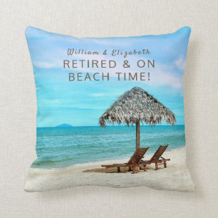 individuelle Pension "On Beach Time" Tropical Beac Kissen