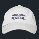 Individuelle Pickleball Sport Ihre Stadt, Teamname Bestickte Baseballkappe<br><div class="desc">Die perfekte Sohle für Pickleball-Liebhaber.  Fügen Sie Ihre Stadt/Stadt-Position oder Team/Club-Namen hinzu,  um eine Art Pickleball-Cap zu erstellen.  Ideal für Teambearbeitung oder Turnierveranstaltungen.</div>
