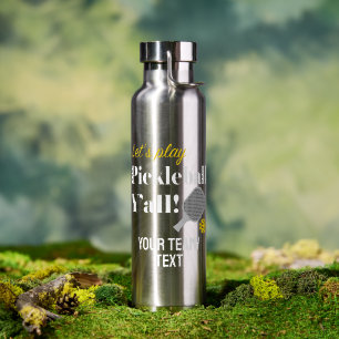 Individuelle Pickleball-Wasserflasche mit personal Trinkflasche