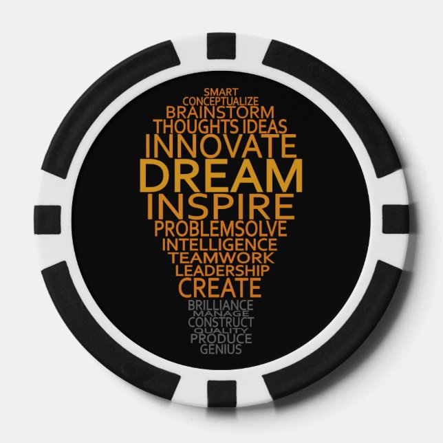 Individuelle Poker-Chips für Inspirationslampen Pokerchips (Vorderseite)