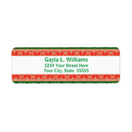 Individuelle Rücksendeadresse für Rot und Grün