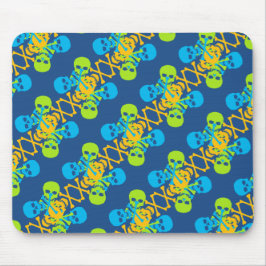 Individuelle Skulls und Crossbones Mousepad
