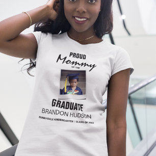Individuelle Stolz Mama des Absolventen   Foto T-Shirt