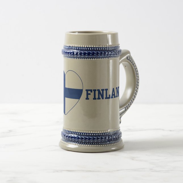 Individuelle SUOMI FINLAND Tasse - wählen Sie Stil (VorderseiteRechts)