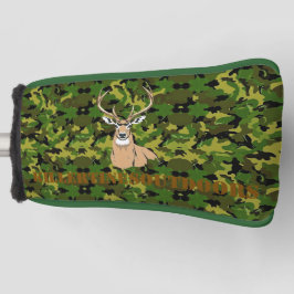 INDIVIDUELLE TARNCAMOUFLAGE PUTTERABDECKUNG GOLF HEADCOVER
