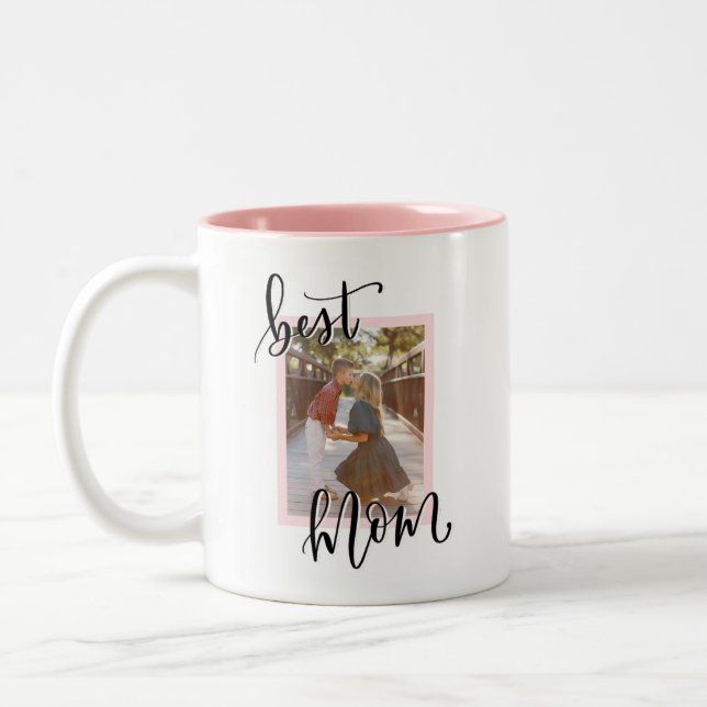 Individuelle Tasse der BEST-MAMA mit Bild (Links)