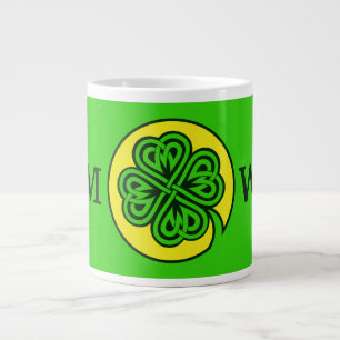 Individuelle Tasse des Stammes-Kleeblatts