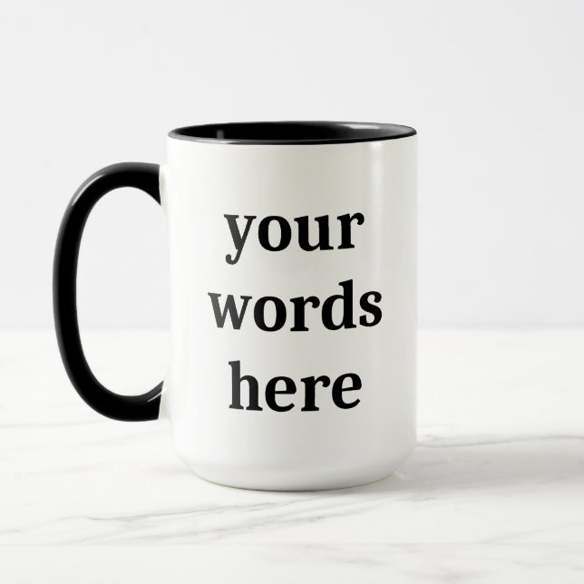 Individuelle Tasse, Kaffee-Tasse, personalisierter Tasse (Links)