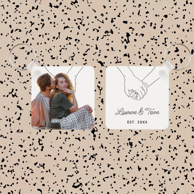 Individuelle Valentinstag Geschenke Modernes Foto Schlüsselanhänger (Von Creator hochgeladen)