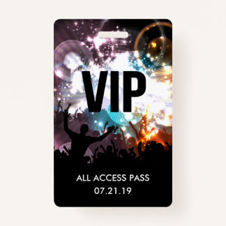 Individuelle VIP All Access Concept Abzeichen Einl Ausweis