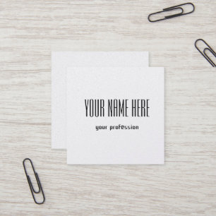 Individuelle Visitenkarte