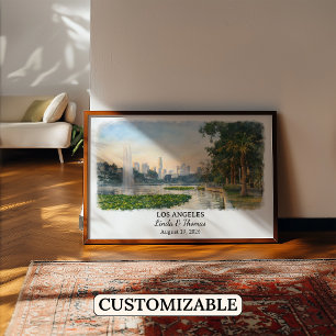 Individuelle Wandkunst Los Angeles, Kalifornien Po Poster