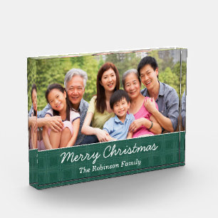 Individuelle Weihnachtsferien-Liebe Fotoblock