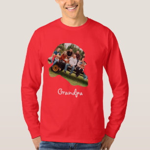 Individuelle Weihnachtsmannmütze Foto Weihnachtsfa T-Shirt