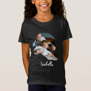 Individuelle Weihnachtsmannmütze Foto Weihnachtsfa T-Shirt