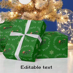 Individuelle Weihnachtstour mit Geschenkgrün Geschenkpapier