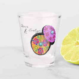 Individuellen Namens Party Cocktail Schirmglas Schnapsglas