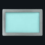 Individueller Baby Blue Color Designer Rechteckige Gürtelschnalle<br><div class="desc">Individueller Baby Blue Color Designer</div>