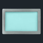 Individueller Baby Blue Color Designer Rechteckige Gürtelschnalle<br><div class="desc">Individueller Baby Blue Color Designer</div>