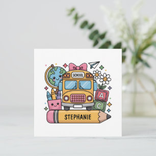 Individueller Back-to-School-Bus - Individualisier