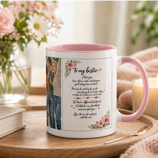 Individueller bester Freund – Perfekter Freundscha Tasse (Custom Best Friend – Perfect Friendship Day Mug)
