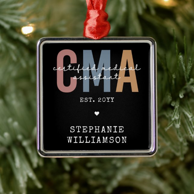 Individueller CMA zertifizierter medizinischer Ass Ornament Aus Metall (Baum)