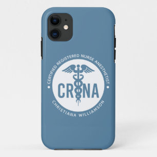 Individueller CRNA zertifizierter Krankenpfleger Case-Mate iPhone Hülle