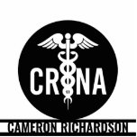 Individueller CRNA zertifizierter Krankenpfleger Freistehende Fotoskulptur<br><div class="desc">Custom CRNA zertifizierte registrierte Krankenschwester Anästhesisten Geschenke!</div>