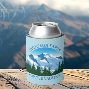 Individueller Familienurlaub Blaue Berglandschaft  Dosenkühler