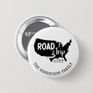 Individueller Familienurlaub Family Road Trip US Button