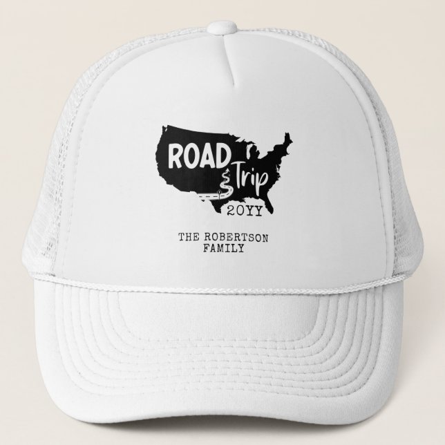 Individueller Familienurlaub | Family Road Trip US Truckerkappe (Vorderseite)