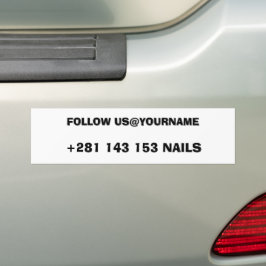 Individueller Firmen-Aufkleber für Autos Autoaufkleber