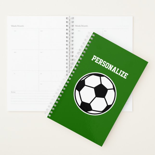 Individueller Fußballspieler und Coach-Spiralplane Planer (Anzeige)