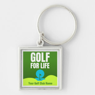 Individueller Golf für Life Schlüsselanhänger