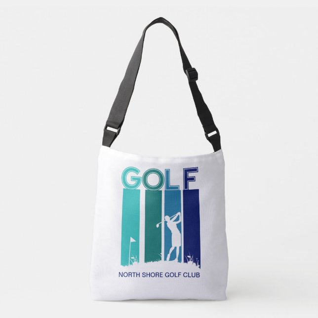 Individueller Golfer-Club Tragetaschen Mit Langen Trägern (Vorderseite)