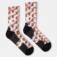 Individueller Hochleistungs-Athletic-Crew-Sock