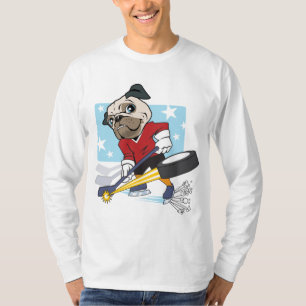 Individueller Hockey-Mops T-Shirt