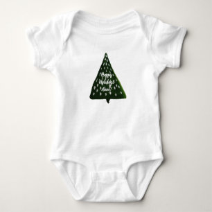 Individueller Holiday Baby Bodysuit Strampler
