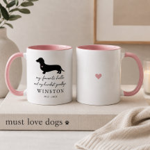 Individueller Hundeverlust-Andenken | Dachshund-Ge