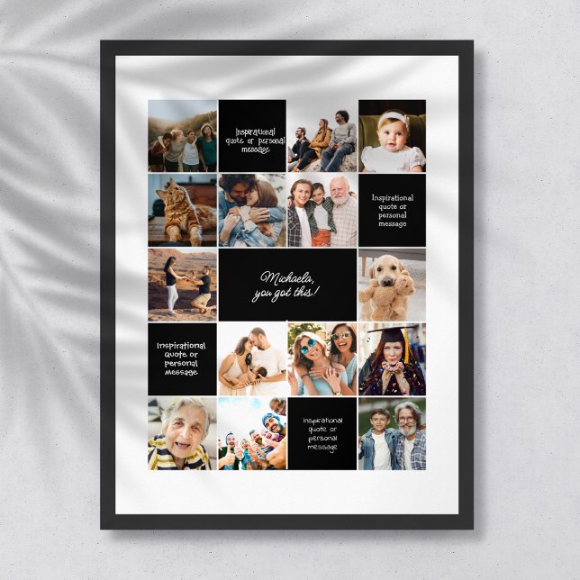 Individueller Komfort mit Inspiration und 14-Foto Poster (Von Creator hochgeladen)