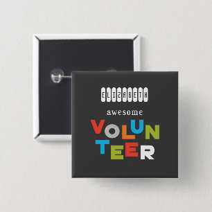 Individueller Name, fantastische freiwillige Button