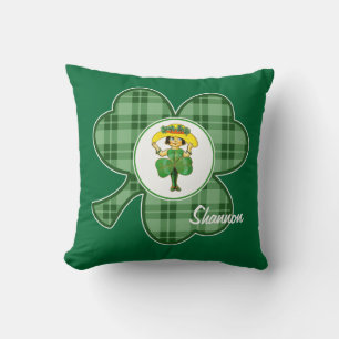 Individueller Name. Irische Prinzessin Gift Kissen