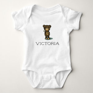 Individueller Name/personalisierter niedlicher Baby Strampler