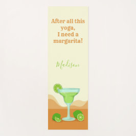 Individueller Name u. Text MARGARITA-Yogamatte Yogamatte