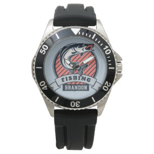 Individueller Namefisher-Uhren Armbanduhr